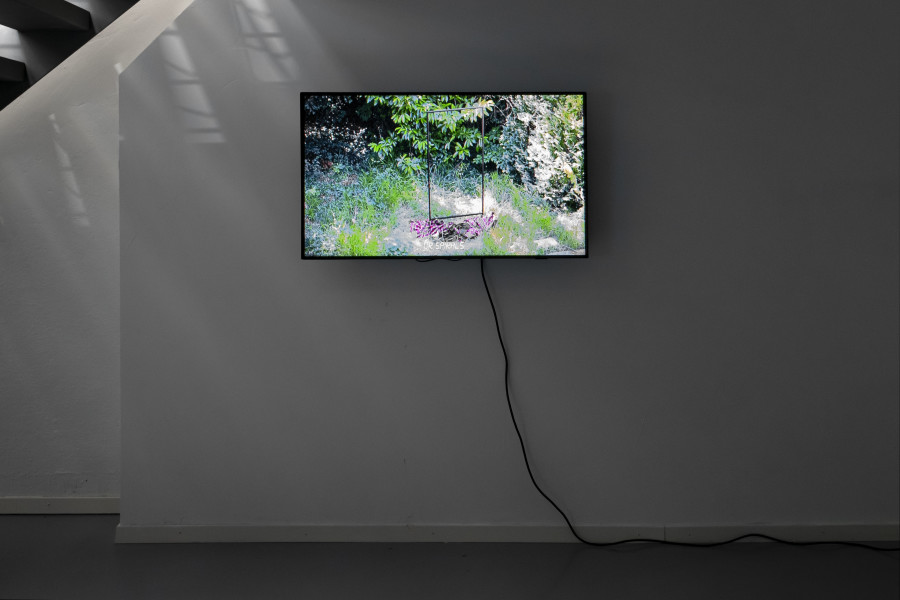 AT GATE, Li Shuang, Déjà Vu, 2022. Photo credit: Flavio Karrer. Courtesy of the artist and Peres Projects, Production, Fonds cantonal d’art contemporain, Geneva, Mire+.