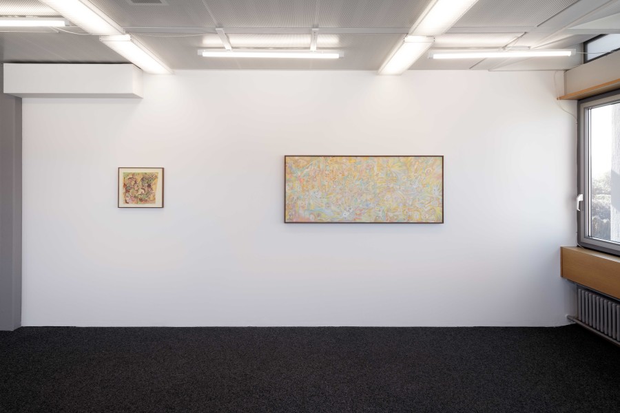 Exhibition view, Ross Simonini, PAN. ©2023 suns.works and the artists. Photography: Flavio Karrer