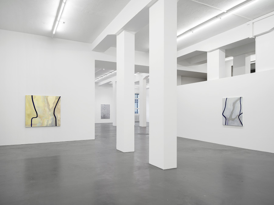 Installation view, Emil Michael Klein, Galerie Francesca Pia, Zurich, 2023-2024. Photo: Cedric Mussano