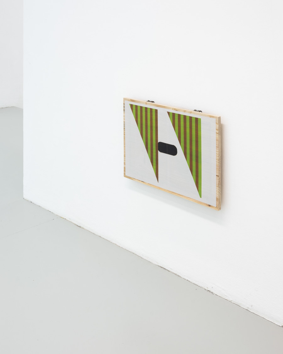 Pierre-Olivier Arnaud & Nick Oberthaler, Sets de table #5, No Center Can Cut (Neuchâtel Edit), 2025. Photo: S. Verdon