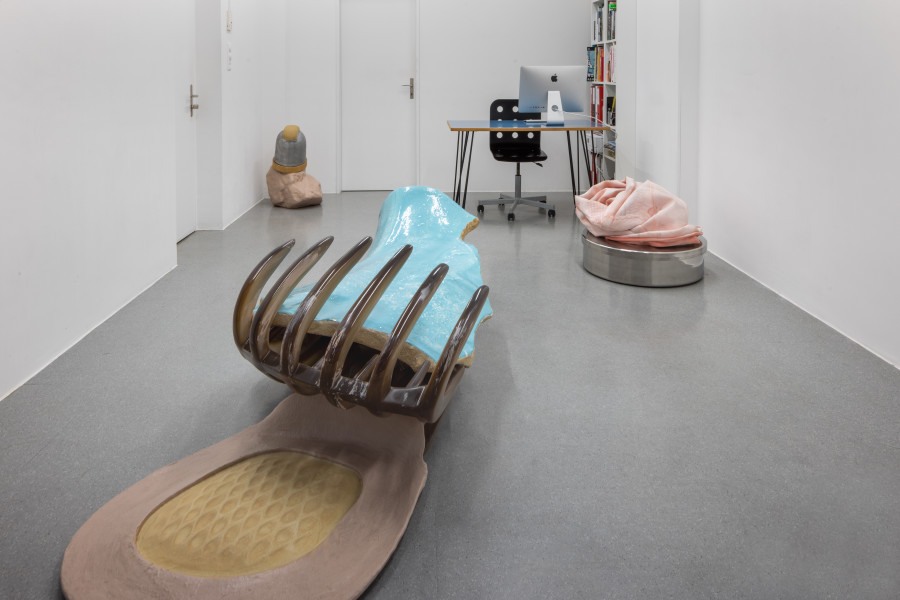 Maria Ceppi, Hybrid Shapes, installation view from the solo show Maria Ceppi, curated by Elisabeth Bronfen, jevouspropose, Zurich, 2024. Courtesy of the artist. Photo: Thomas Andenmatten