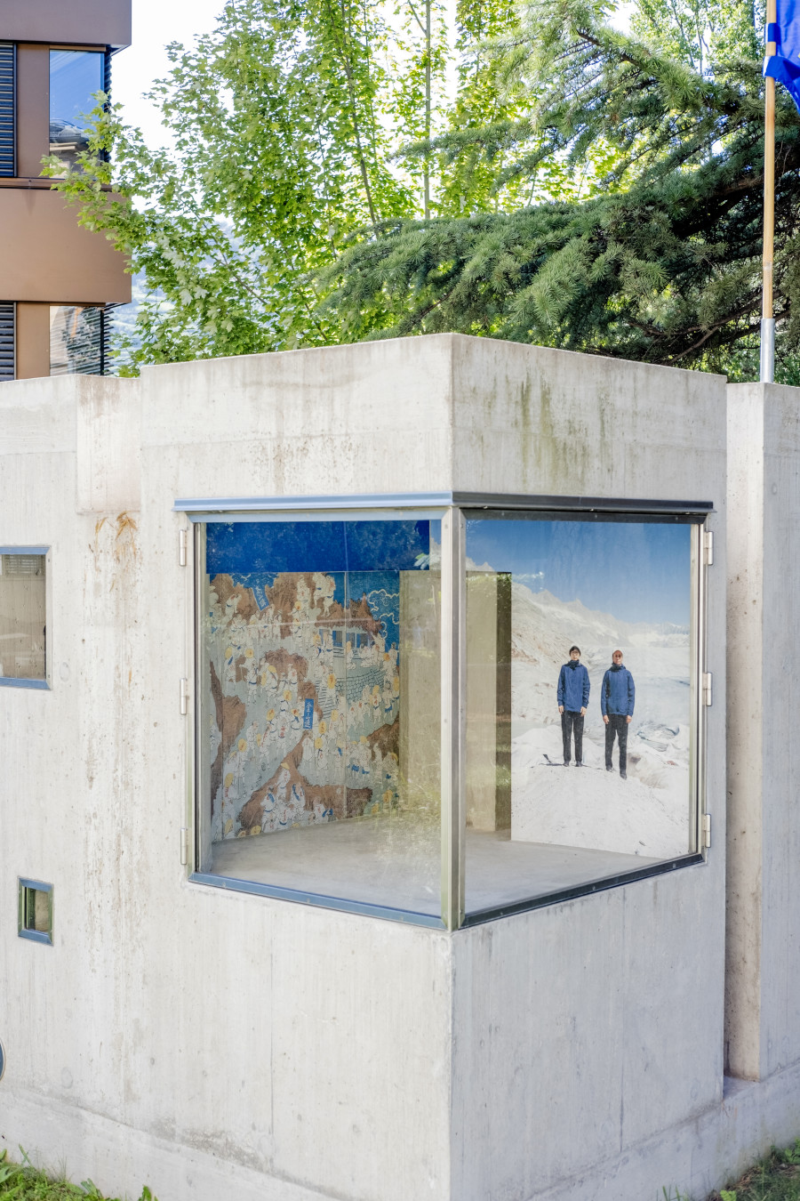 Exhibition, Willimann / Arai, Walking with the Rhone, Lemme, 2023. Photo credit: Romain Iannone, Josiane Imhasly (Lemme)