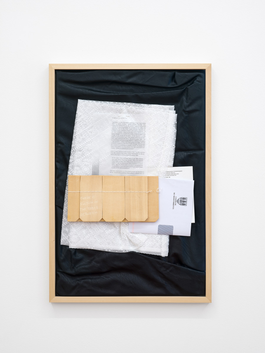 Alizé Rose-May, Did You Know That The Edelweiss Isn’t A Flower, But A Set Of A Thousand Florets Gathered Into Several Heads, installation view Stadtgalerie Bern, 2025. Photography: Cedric Mussano. Copyright and courtesy of the artists and Stadtgalerie, Bern