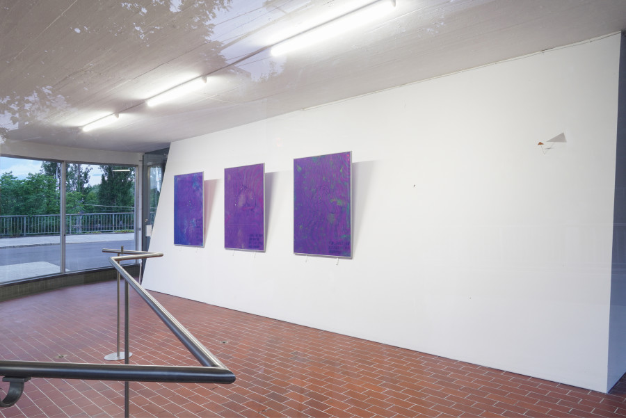 Exhibition view, Where we haven t been, 13 Vitrine, Lausanne, 2025.