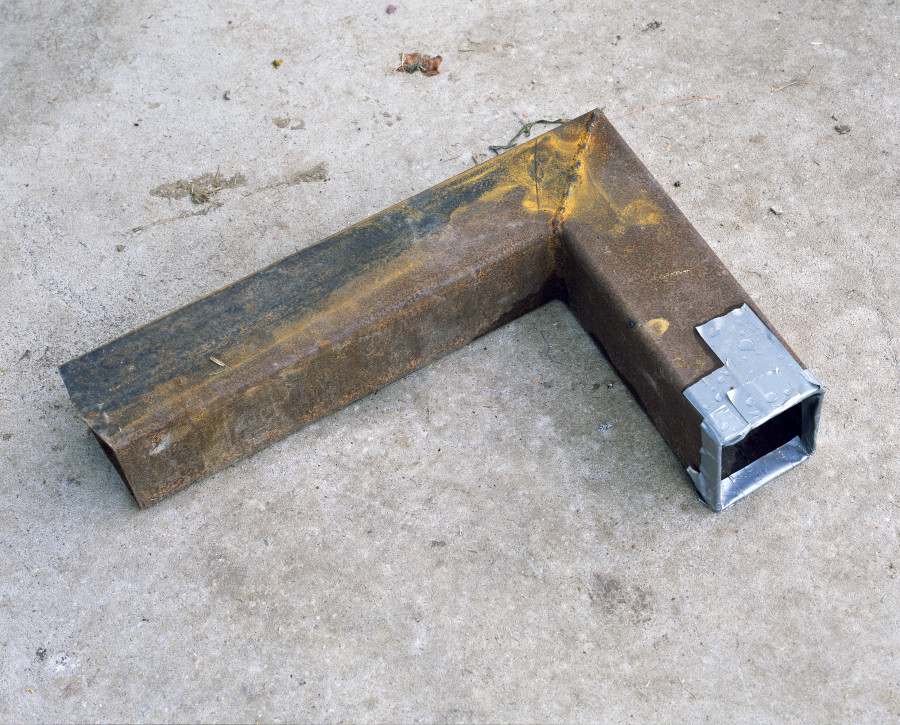 V Tube, Water is Life Camp, Rayne, Louisiana, July 7, 2018. Inkjet print (Canson Baryta Photographique paper) mounted on Dibond, Plexiglas box, 51 x 63 x 5 cm, Ed. 1/3 + 2 AP