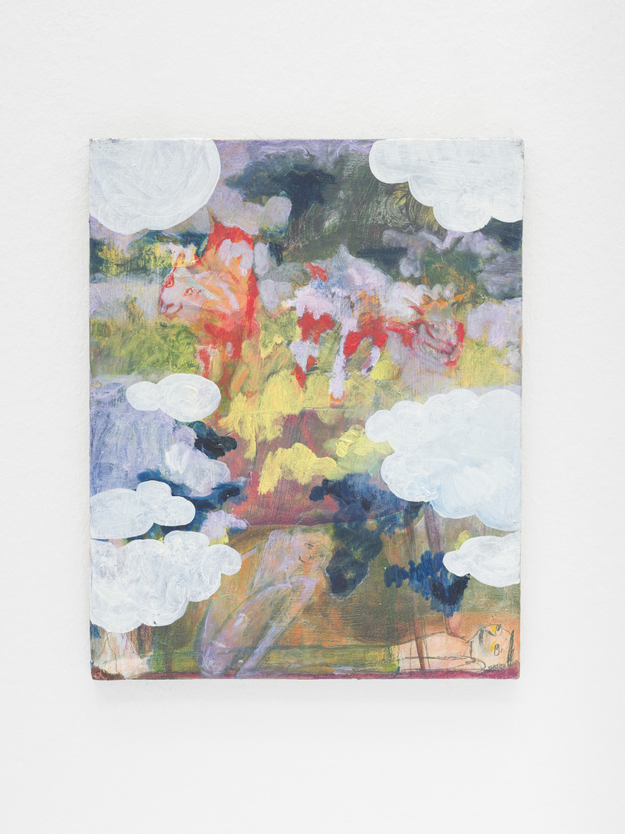 Jeanne Jacob, En comptant les moutons, 2024. CAN Centre d’art Neuchâtel, Switzerland. Photography: Sebastian Verdon. Courtesy: All images copyright and courtesy of the artist and CAN Centre d’art Neuchâtel