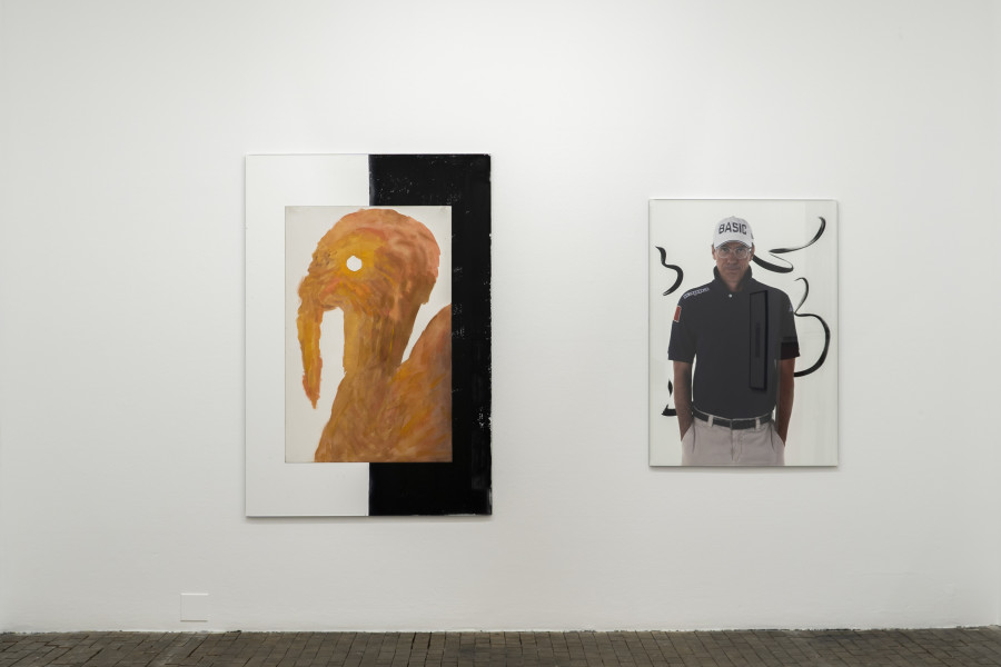 Vue d’exposition de Dialogue of the Dogs de Will Benedict au Centre d’Art Contemporain Genève (15.10.2022‒18.12.2022). © Centre d’Art Contemporain Genève. Photo : Julien Girard