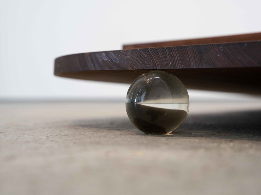 Exhibition view, Le Futur Imparfait, Dorian Sari, Centre d'Art Contemporain Yverdon-les-Bains (CACY), 2025. Photo credit: Anne-Laure Lechat