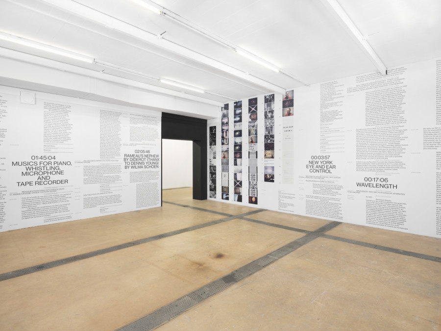 Exhibition view of Do You Know Snow? by Daniel Caux & Michael Snow at Centre d’Art Contemporain Genève (01.11.2023‒07.01.2024). © Centre d’Art Contemporain Genève. Photo: Julien Gremaud