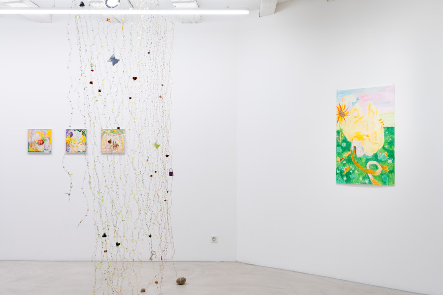 Installation view, Now, wouldn’t that be iconic, Ausstellungsraum Klingental, 2024. Photos by Jennifer Merlyn Scherler