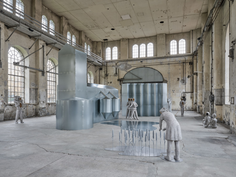 Anna Hulačová, 'Bucolica', Kunstraum Dornbirn, 2025, Photo Günter Richard Wett, © Anna Hulačová, courtesy of the artist and hunt kastner, Prague.