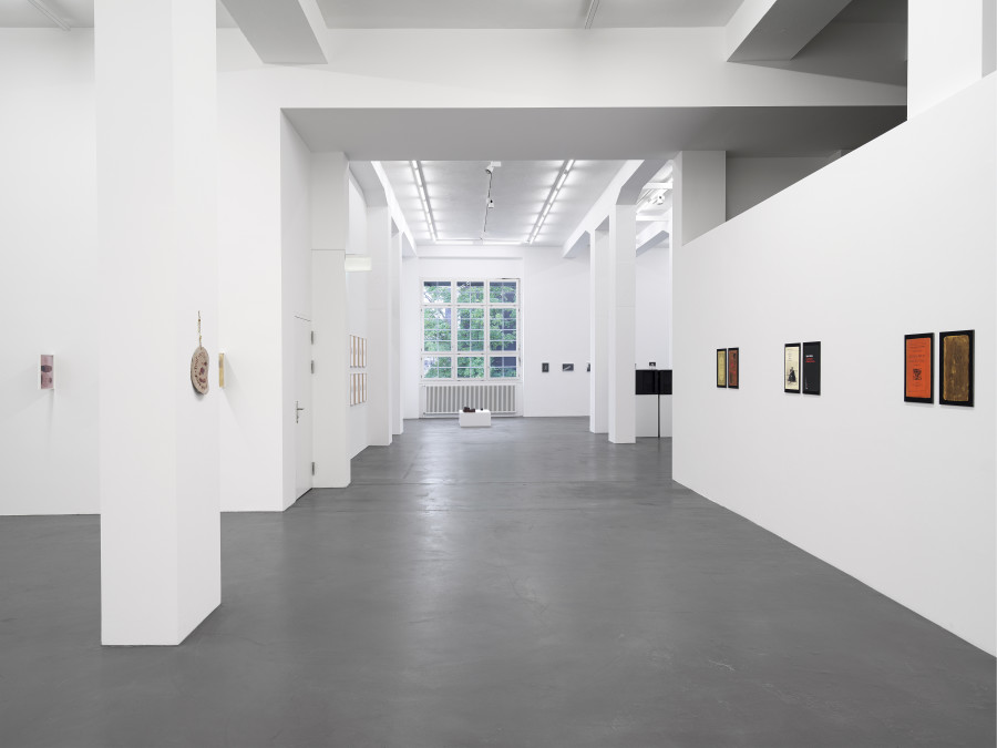 Installation view, Dietrich, curated by Anne Pontégnie, Galerie Francesca Pia, Zurich, 2024. Photo: Cedric Mussano