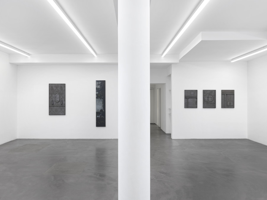 Installation view, Mortal Thoughts, Bernheim Gallery, Zürich, 2024.