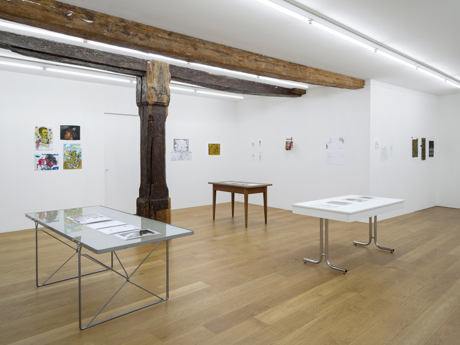 Kirchgasse Gallery, Didactic Poetry, Installation View, 2023 / Photo: Cedric Mussano / Courtesy: The artist and Kirchgasse Gallery