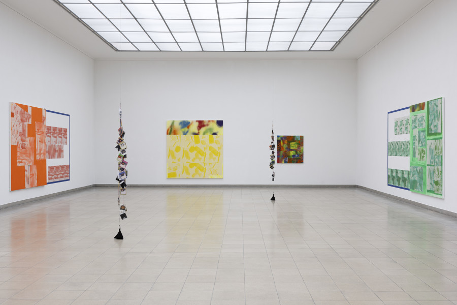 Rochelle Feinstein, The Today Show, installation view, Kunsthaus Glarus, 2025. Photo: Gina Folly. Courtesy the artist and Candice Madey Gallery