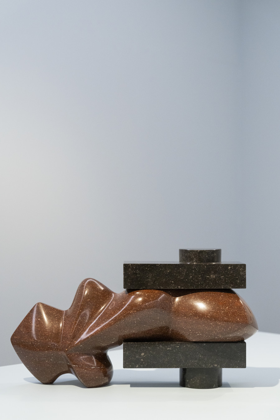 Vue de l’exposition André Tommasini. Une vie à sculpter. Musée cantonal des Beaux-Arts de Lausanne. Photo : Etienne Malapert/MCBA