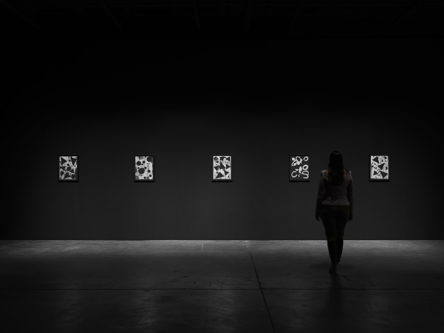 Installation view, Adam Pendleton, Adam Pendleton: Toy Soldier, Galerie Eva Presenhuber, Maag Areal, Zurich, 2022 © Adam Pendleton Courtesy the artist and Galerie Eva Presenhuber Photo: Stefan Altenburger Photography, Zürich