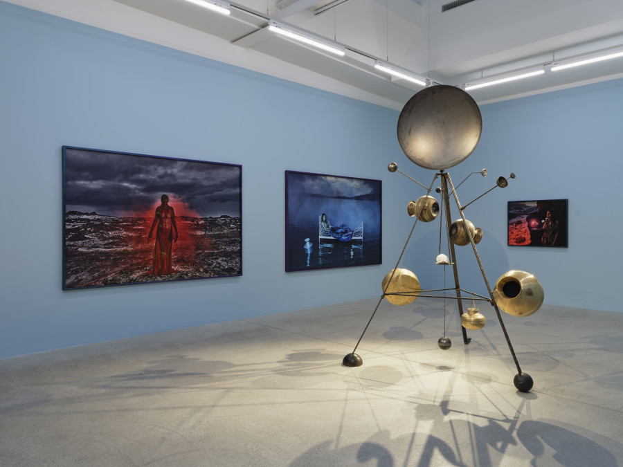 Installation view Poulomi Basu – Phantasmagoria © Fotomuseum Winterthur / Conradin Frei