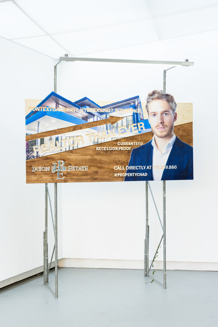 Installation view, Jason Rohr, Realtor Than Ever, KALI Gallery, Credits: Photos by Kim da Motta, KALI Gallery Lucerne 2023