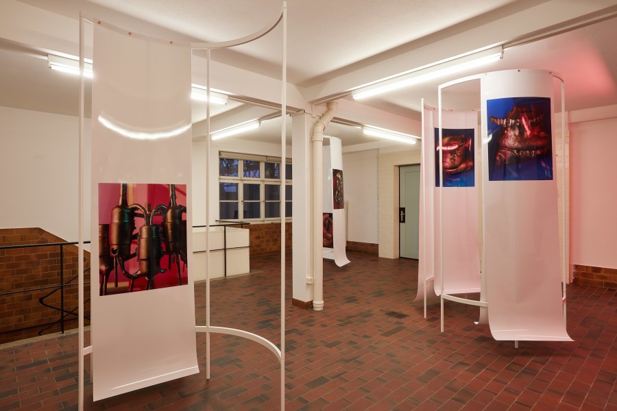 Installation view, Kyra Tabea Balderer, Recovery, Mayday, 2023. Photo credit: Moritz Schermbach