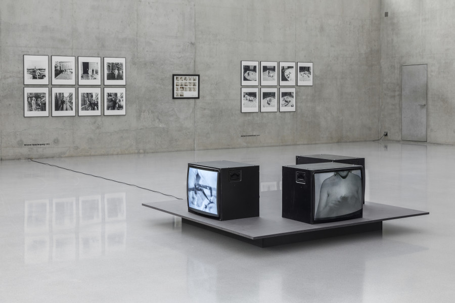 Günter Brus, Exhibition view second floor Kunsthaus Bregenz, 2024. Photo: Markus Tretter. Courtesy of the artist. © Günter Brus, Kunsthaus Bregenz