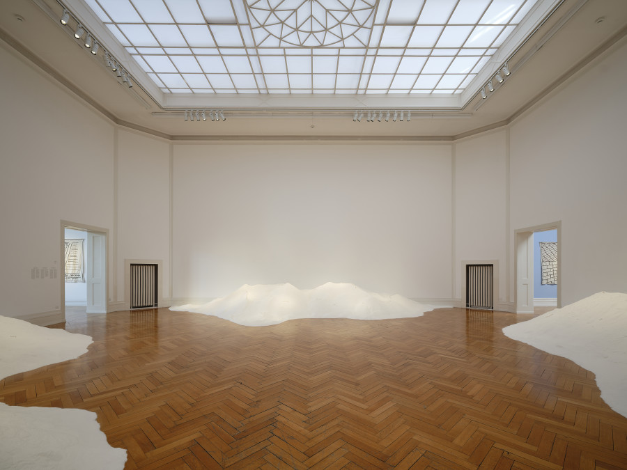 Edgar Calel, exhibition views, Kunsthalle Bern, 2026. Photo: David Aebi.