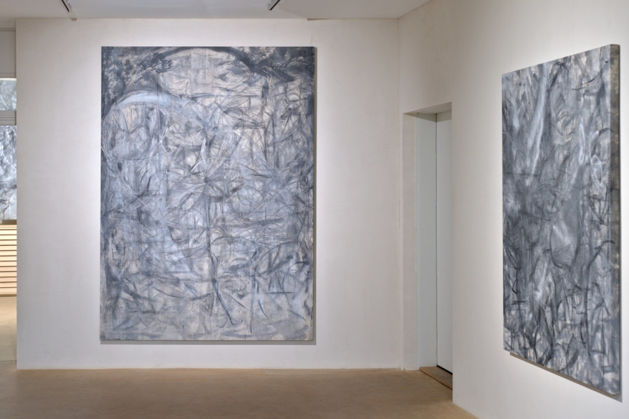Exhibition view, Peppi Bottrop, MoonGoons, Galerie Knoell, 2023. © Courtesy of the artist and Meyer Riegger Berlin / Karlsruhe / Basel. Photo: Nicolás Sarmiento