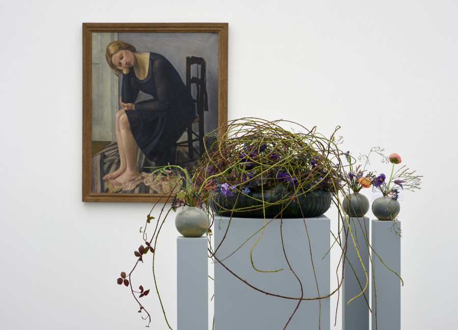 Flowers to Art: Floral interpretations of works from the collection, Installation views, 2023, Aargauer Kunsthaus.