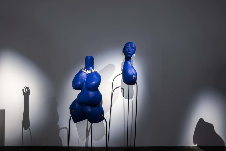 Exhibition view of Bourses de la Ville de Genève 2022 at Centre d’Art Contemporain Genève (02.09‒02.10.2022). © Centre d’Art Contemporain Genève. Photo : Julien Girard