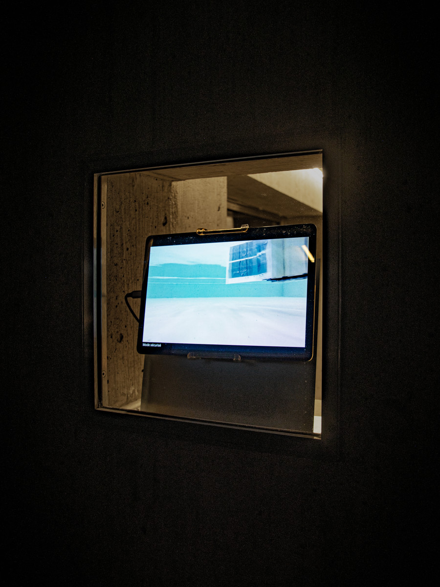 Installation view, Yan Tomaszewski, La Correction, Lemme, Sion, 2025.