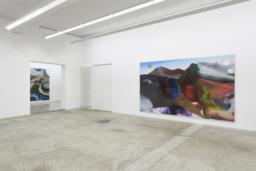 Exhibition view, Dave Bopp, when you left me, I left earth, Galerie Mark Müller, 2024. Photocredit: Conradin Frei, Zurich.