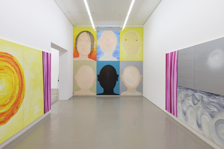 Exhibition view, Heike Kati Barath, der Sommer war heiss, Galerie Mark Müller, 2022. photocredit: Conradin Frei, Zurich