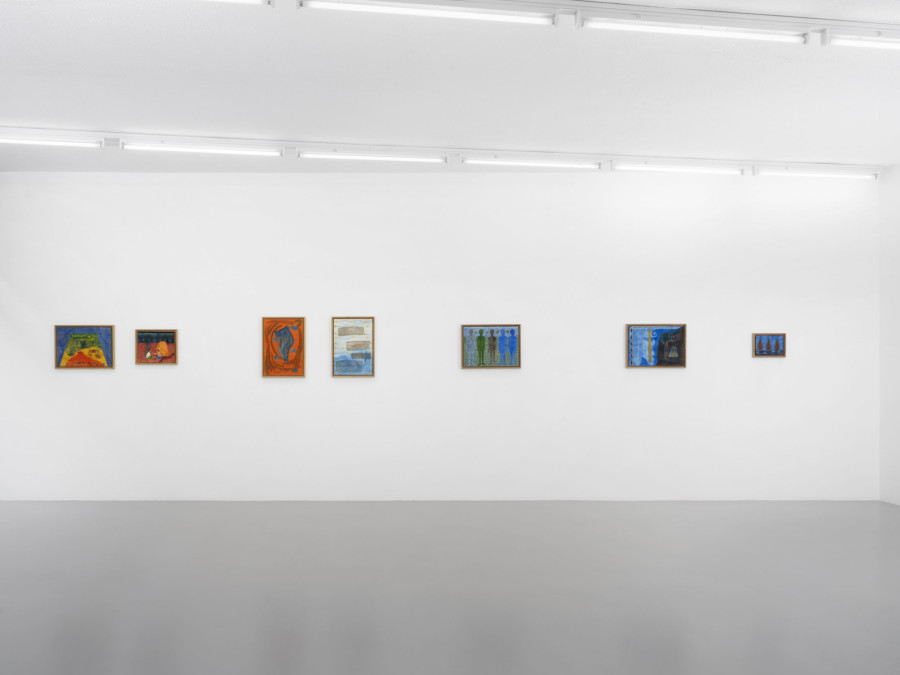 Exhibition view, Karishma D'Souza, Can’t See the Forest, xippas, 2023. Photo credit: Julien Gremaud