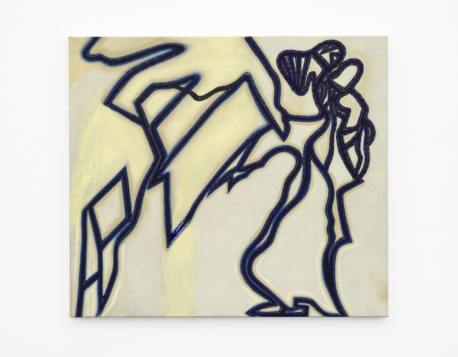 Emil Michael Klein, Untitled, 2023, Oil on canvas, 104.5 × 118.7 cm