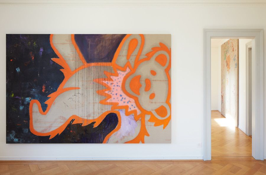 Tina Braegger, exhibition shots “One Million Bears”, 2025, Museum im Bellpark, Kriens. Photo: Martin Stollenwerk