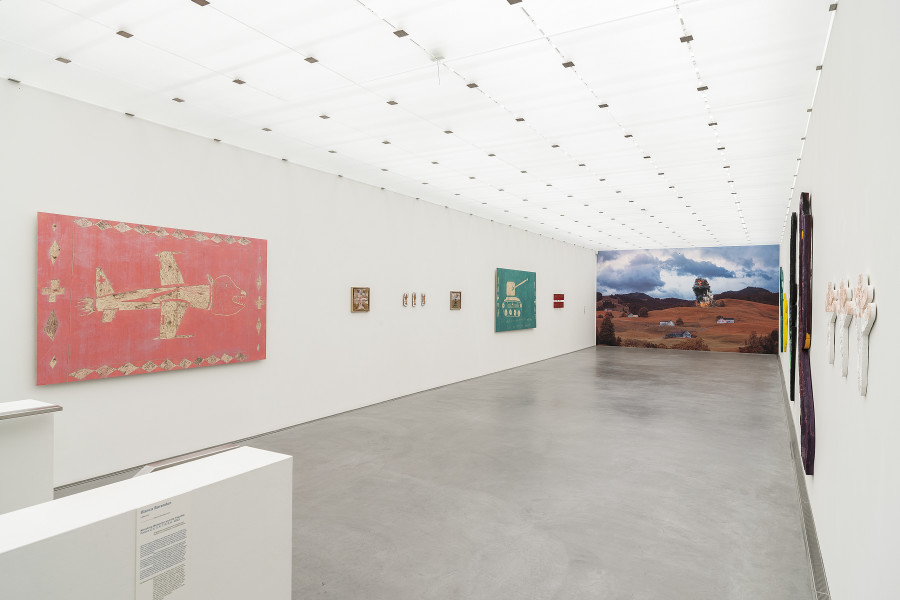 Exhibition view, Heimspiel 2021, Wait for my colour & my body, Kunsthalle Appenzell, 2021-2022